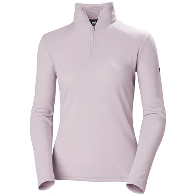 Dámské Aktivní Střední Vrstvy Helly Hansen W Siren 1/2 Zip Up Pullover Šedé Fialové | HGBVWIJ-16