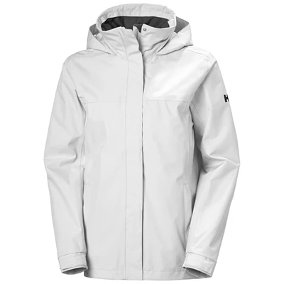 Dámské Bundy Do Deště Helly Hansen W Aden Bílé | PHMDRAV-73