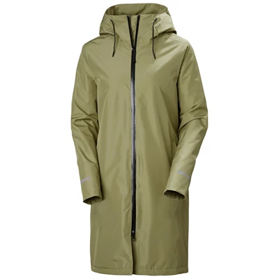 Dámské Bundy Do Deště Helly Hansen W Aspire Olivy Zelené | UPSQWNB-23