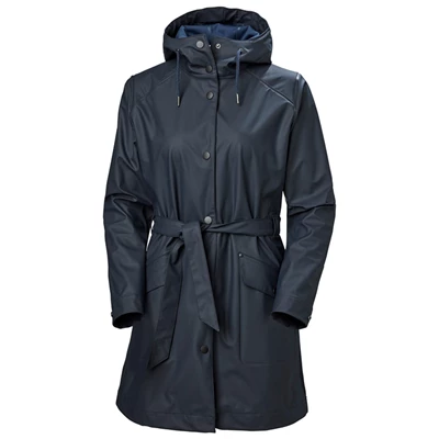 Dámské Bundy Do Deště Helly Hansen W Kirkwall Ii Tmavě Blankyt | WFQBSIK-81