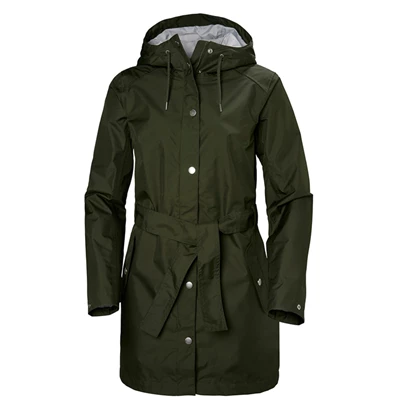 Dámské Bundy Do Deště Helly Hansen W Lyness Ii Šedé Černé | CMOWDIR-31
