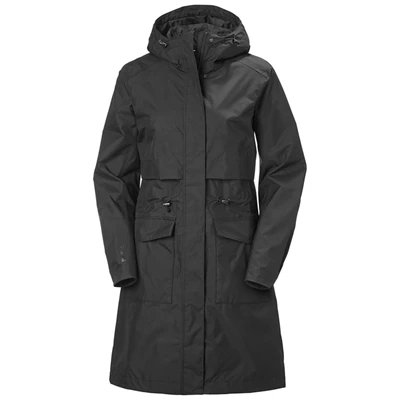 Dámské Bundy Do Deště Helly Hansen W Lynnwood Černé | LZURTWN-42