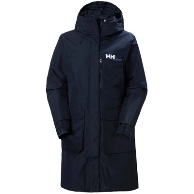 Dámské Bundy Do Deště Helly Hansen W Rigging Tmavě Blankyt | MXJTDSB-93