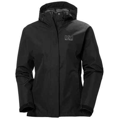 Dámské Bundy Do Deště Helly Hansen W Stratos Černé | OZIHSPX-36