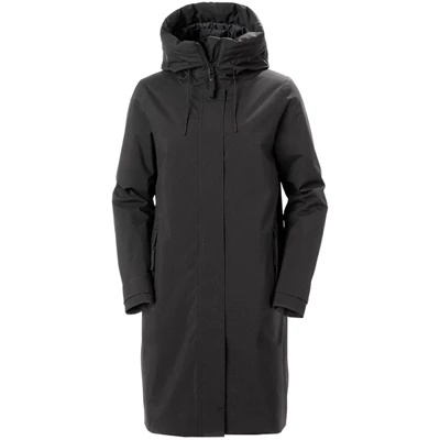 Dámské Bundy Do Deště Helly Hansen W Victoria Insulated Černé | EUFLKBV-53