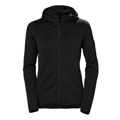 Dámské Fleece Bundy Helly Hansen W Vertexhooded Černé | MDIBPQR-84