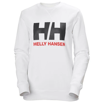 Dámské Košile Helly Hansen W Hh Logo Crew Sweat Bílé | HMXUWSL-94