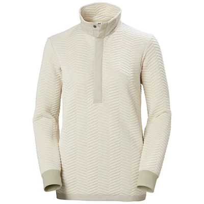 Dámské Košile Helly Hansen W Lillo Snap Pullover Krém | BGLEQCT-07