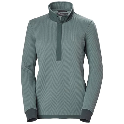 Dámské Košile Helly Hansen W Lillo Snap Pullover Šedé | FGBDNSK-16