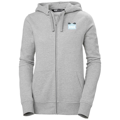 Dámské Košile Helly Hansen W Nord Grafická Fzhooded Šedé | MRPWCQL-16