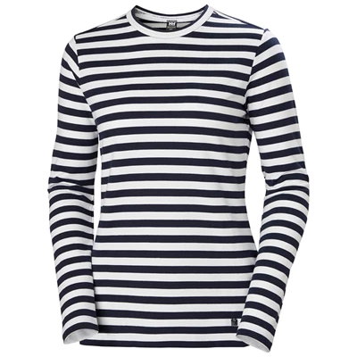 Dámské Košile Helly Hansen W North Sea Long Sleeve Tmavě Blankyt Proužek | XPVRYKN-16