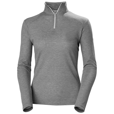 Dámské Košile Helly Hansen W Siren 1/2 Zip Up Pullover Šedé | NSJKXGP-36
