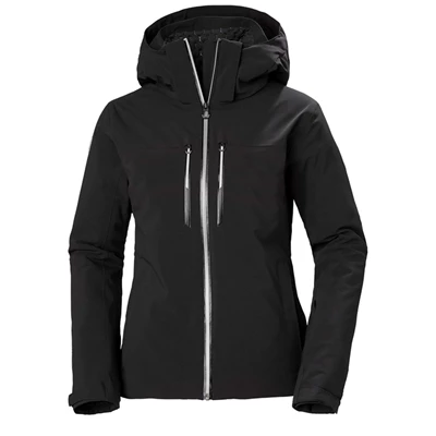 Dámské Lyžařské Bundy Helly Hansen W Alphelia Lifaloft Insulated Černé | SIOHZGT-40