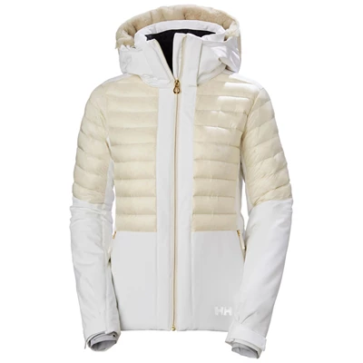 Dámské Lyžařské Bundy Helly Hansen W Avanti Bílé | IAEMPVW-58