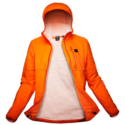 Dámské Lyžařské Bundy Helly Hansen W Lifaloft Air S Kapucí Oranžové Bílé | BYWNPIQ-47