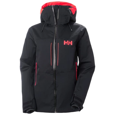 Dámské Lyžařské Bundy Helly Hansen W Powder Černé | KXONFVP-65