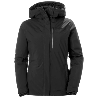 Dámské Lyžařské Bundy Helly Hansen W Snowplay Černé | OVBPYFI-65