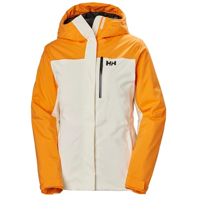 Dámské Lyžařské Bundy Helly Hansen W Snowplay Bílé | UYBSJED-85
