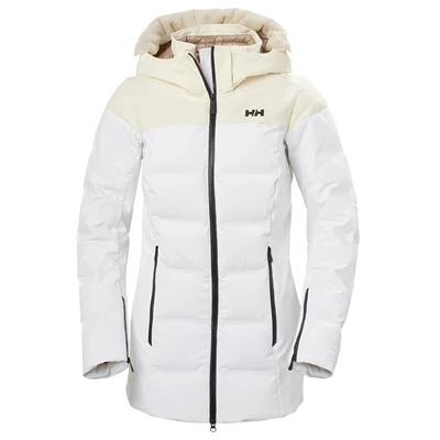 Dámské Lyžařské Bundy Helly Hansen W Verbier Puffy 20 Bílé | JDHBTOM-59
