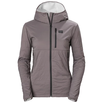 Dámské Mezivrstvy Helly Hansen W Lifaloft Air S Kapucí Šedé | DCYWAGX-32