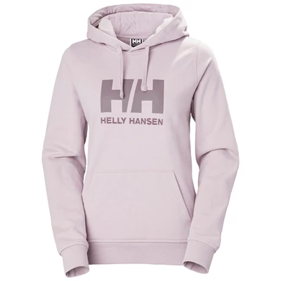 Dámské Mikiny Helly Hansen W Hh Logo S Kapucí Šedé | OMJHNCZ-31