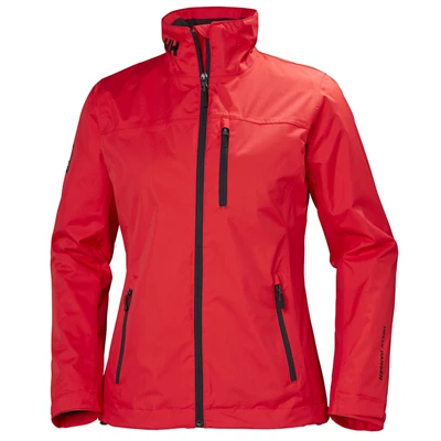 Dámské Neformální Bundy Helly Hansen W Crew Střední Vrstva Červené | JPCDKNI-87