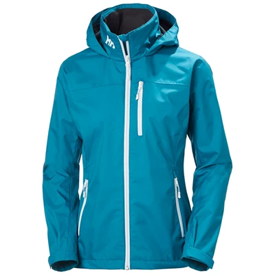 Dámské Neformální Bundy Helly Hansen W Crew S Kapucí Tyrkysové | OLYSEJV-38