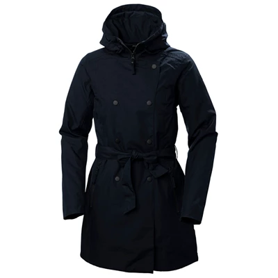 Dámské Neformální Bundy Helly Hansen W Welsey Ii Trench Insulated Tmavě Blankyt | TNWCHBZ-14