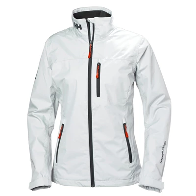 Dámské Plachetní Bundy Helly Hansen W Crew Bílé | AMYHTJW-97