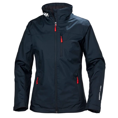Dámské Plachetní Bundy Helly Hansen W Crew Střední Vrstva Tmavě Blankyt | BEHVYTG-21