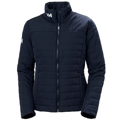 Dámské Plachetní Bundy Helly Hansen W Crew 2.0 Tmavě Blankyt | JSYKRFD-04