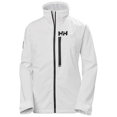 Dámské Plachetní Bundy Helly Hansen W Hp Závodní Lifaloft Insulated Bílé | NHIFSJV-12