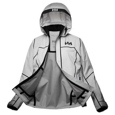 Dámské Plachetní Bundy Helly Hansen W Hp Foil Pro Šedé | OEYCDMJ-09