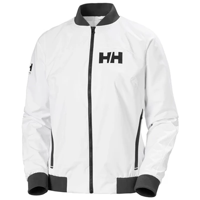 Dámské Plachetní Bundy Helly Hansen W Hp Závodní Vítr Bílé | SHWVIPM-21