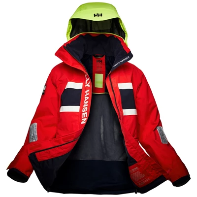 Dámské Plachetní Bundy Helly Hansen W Salt Coastal Červené | BILJMGH-61