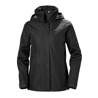 Dámské Pláště Do Deště Helly Hansen W Aden Černé | OQRNVSC-14