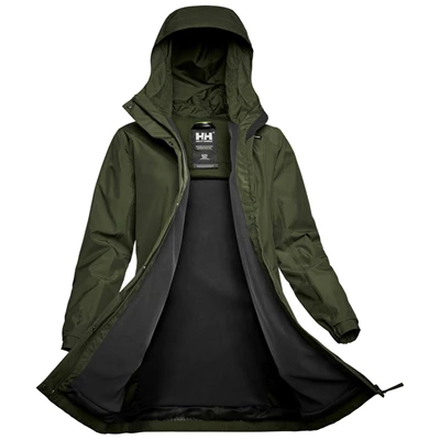 Dámské Pláště Do Deště Helly Hansen W Valkyrie Šedé | DVGIAOB-34