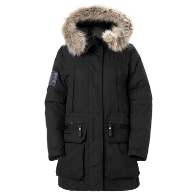 Dámské Péřové Bundy Helly Hansen W Arctic Patrol Černé | FZIBMOP-94