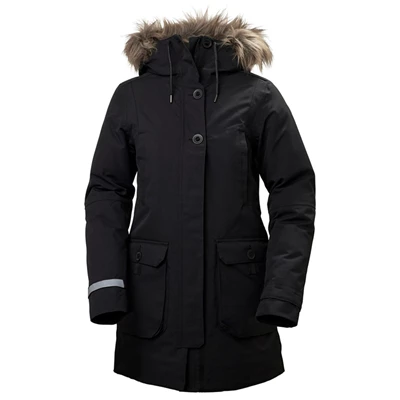 Dámské Péřové Bundy Helly Hansen W Longyear Ii Černé | MVAPIOU-75