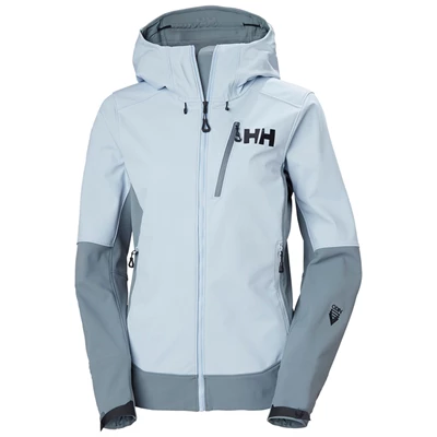 Dámské Skořápkové Bundy Helly Hansen W Odin Mountain Soft Šedé Blankyt | RPVQITJ-71