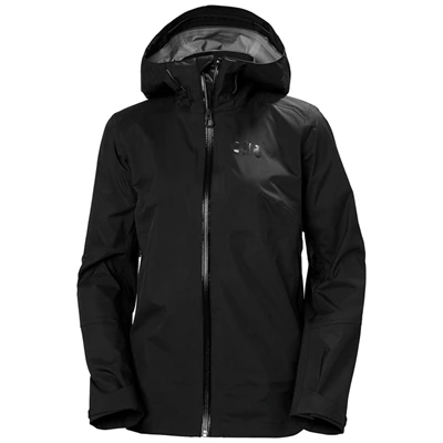 Dámské Skořápkové Bundy Helly Hansen W Verglas 3l Černé | KSHRQOJ-51