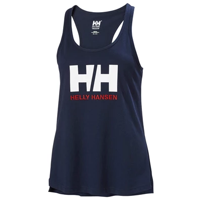 Dámské Tričko Helly Hansen W Hh Logo Singlet Tmavě Blankyt | LSUKDXM-39
