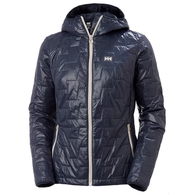 Dámské Turistické Bundy Helly Hansen W Lifaloft S Kapucí Tmavě Blankyt | WPMJSKR-91