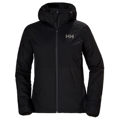 Dámské Turistické Bundy Helly Hansen W Odin Stretch S Kapucí Light In Černé | VMKJAOB-53