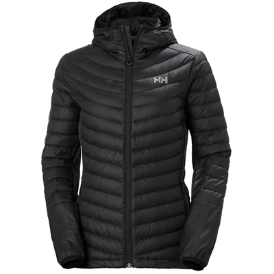Dámské Venkovní Bundy Helly Hansen W Verglas S Kapucí Hybridní Černé | BHPSFTX-28