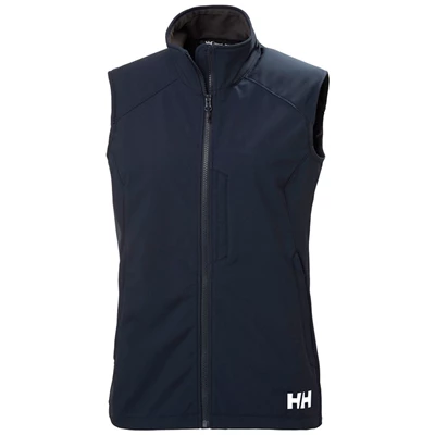 Dámské Zateplené Vesty Helly Hansen W Paramount Softshell Tmavě Blankyt | EPNCFVT-47