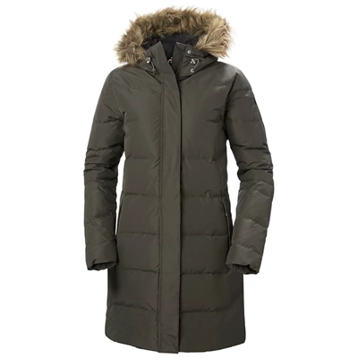 Dámské Zimní Bundy Helly Hansen W Aden Černé | CITZJRH-75