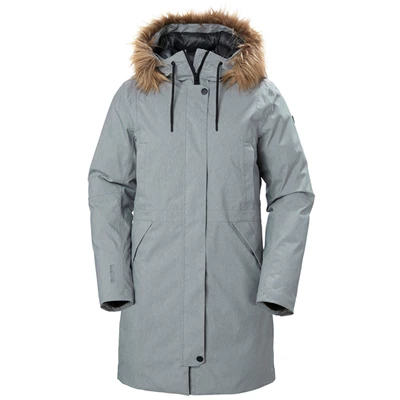 Dámské Zimní Bundy Helly Hansen W Alva 2.0 Šedé | MVGOBZE-57