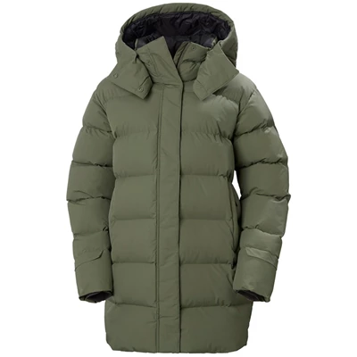 Dámské Zimní Bundy Helly Hansen W Aspire Puffy Zelene | SXTZLVB-17