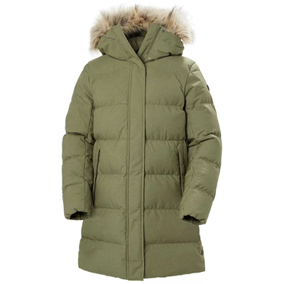 Dámské Zimní Bundy Helly Hansen W Blossom Puffy Šedé Zelene | IMECOHS-54